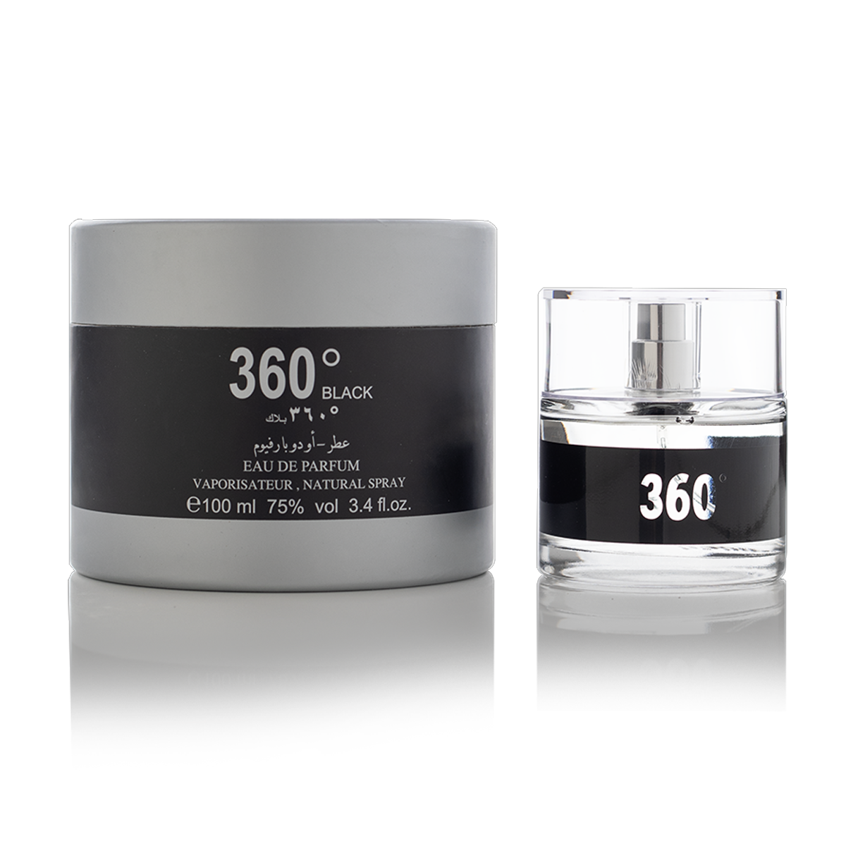 360Black By Arabian Oud 360 اسود من العربية للعود (100مل رجالي)