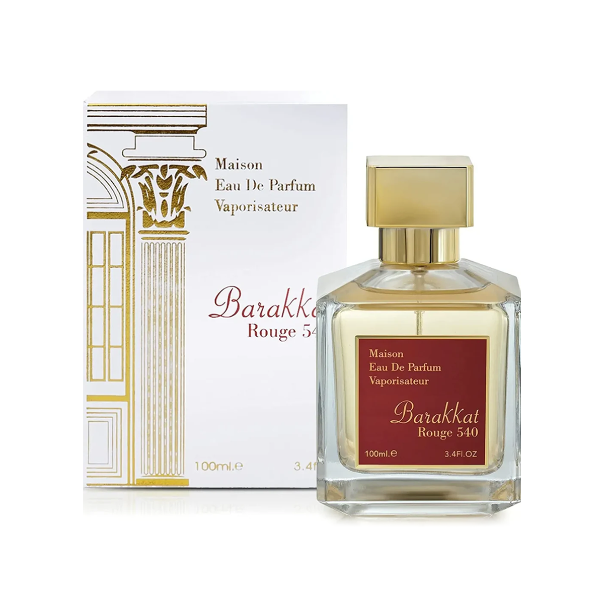 BARAKKAT ROUGE 540 بديل بكرات روج ( 100ml للجنسين)