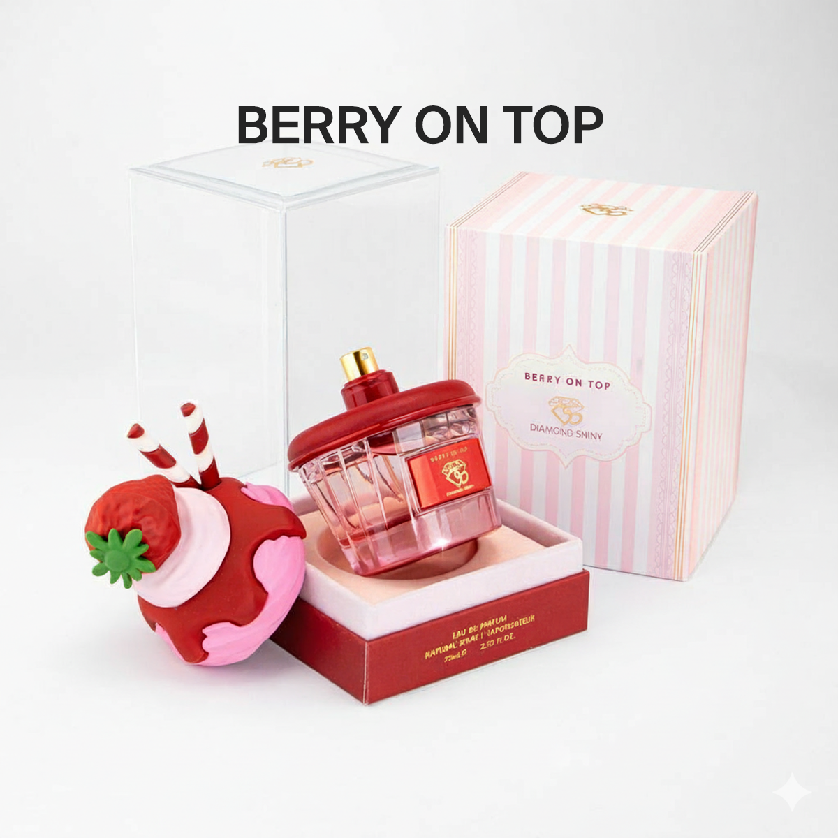 BERRY ON TOP By DIAMOND SHINY بيري أون توب من دايموند شايني (75ml ستاتي)