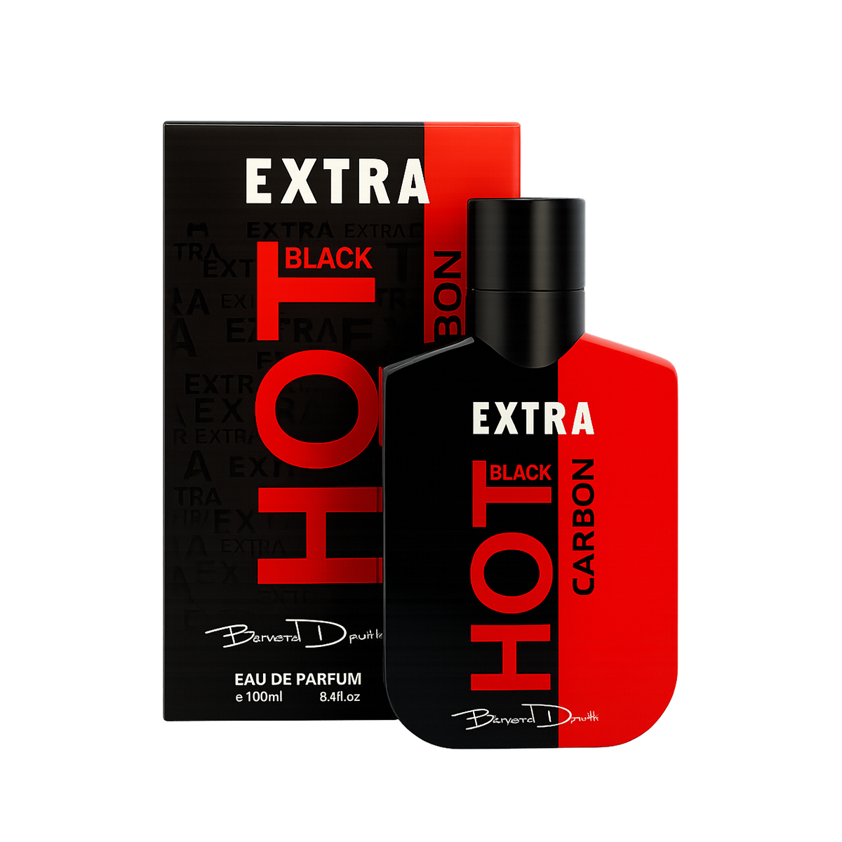 EXTRA BLACK HOT CARBON (100ml رجالي)