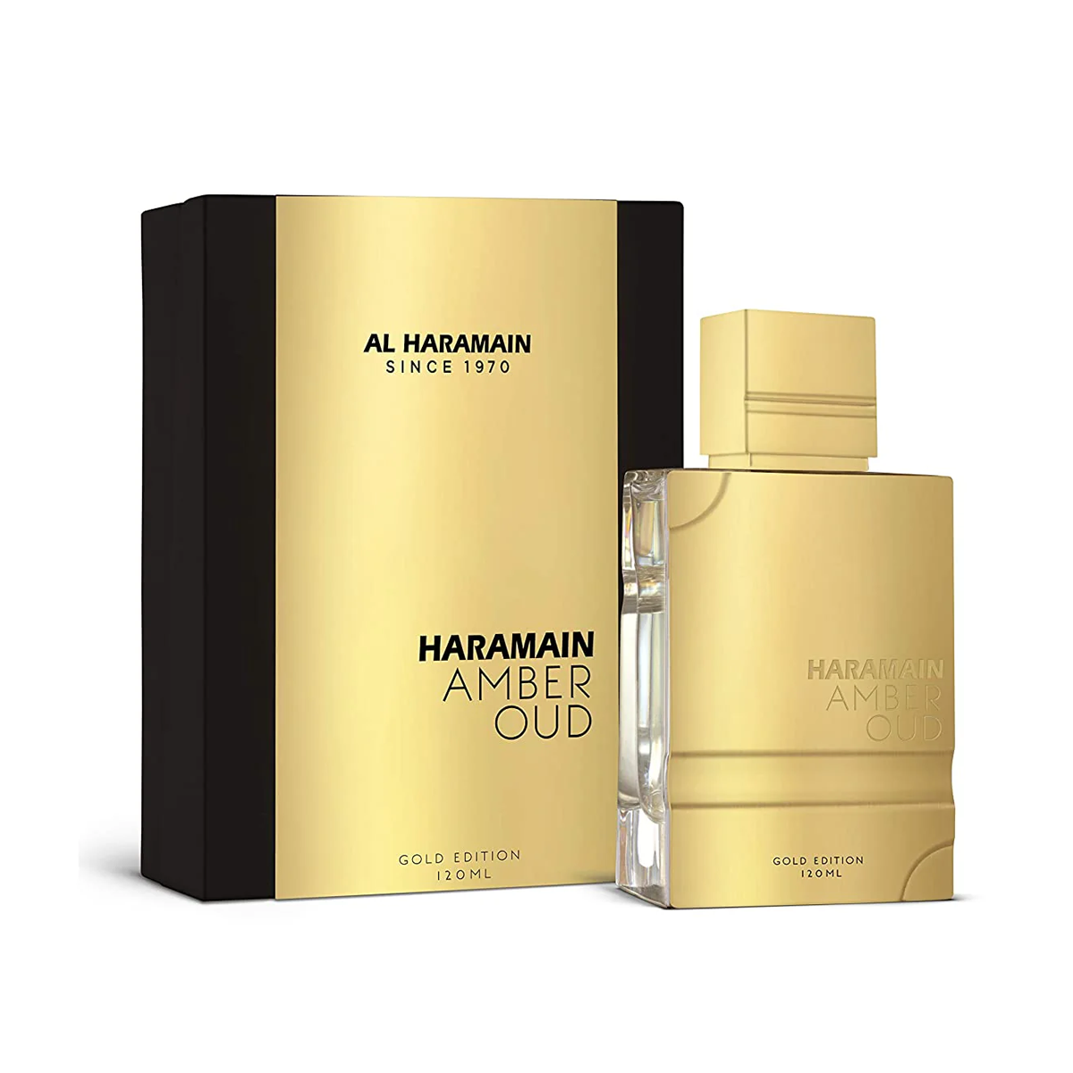 Haramain Amber Oud Gold Edition الحرمين عنبر عود جولد اديشن (120ML للجنسين)