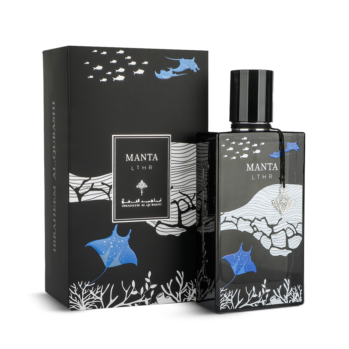 MANTA LTHR عطر مانتا ليذر المركز من إبراق ابراهيم القرشي (75مل للجنسين)