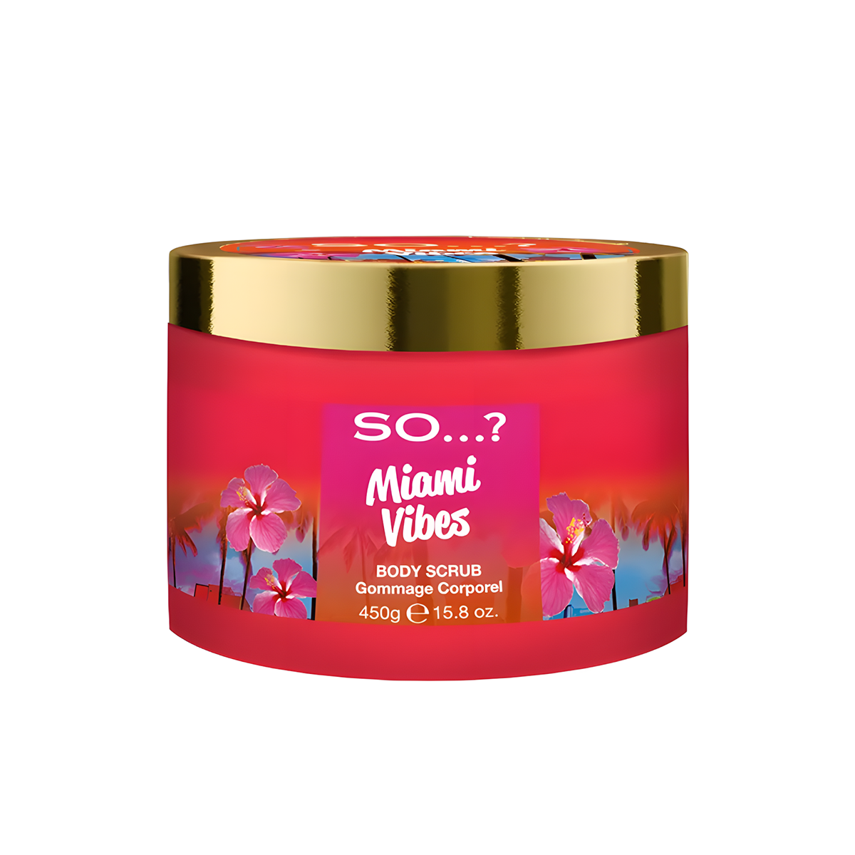 So...? Miami Vibes BODY SCRUB Gommage Corporel (450جرام) مقشر للجسم - سكراب