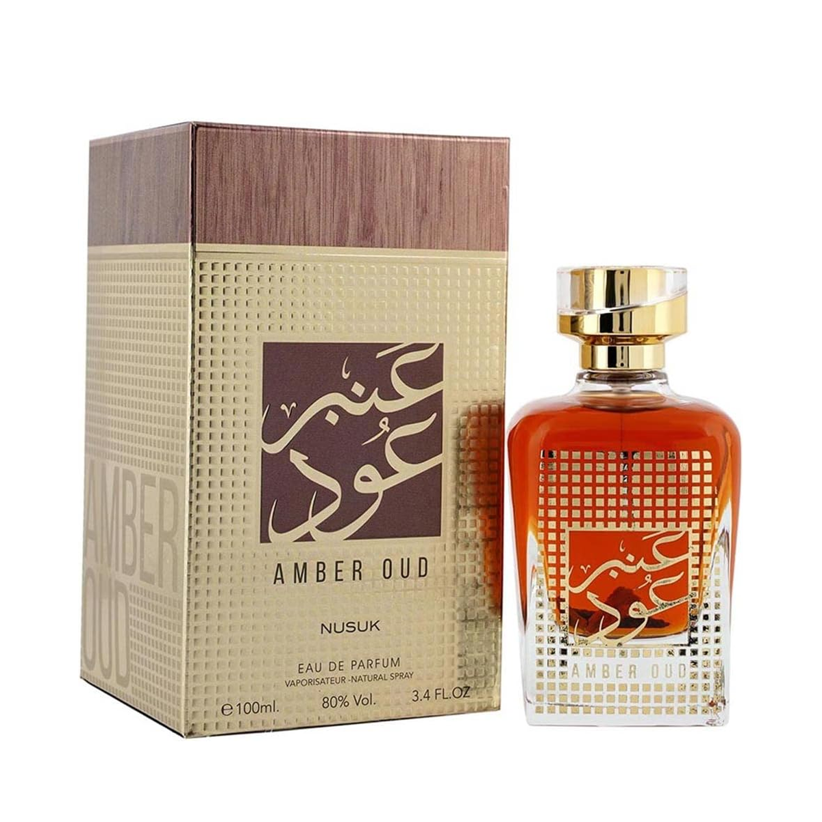 Amber Oud by Nusuk (100مل للجنسين) عنبر عود من نُسك