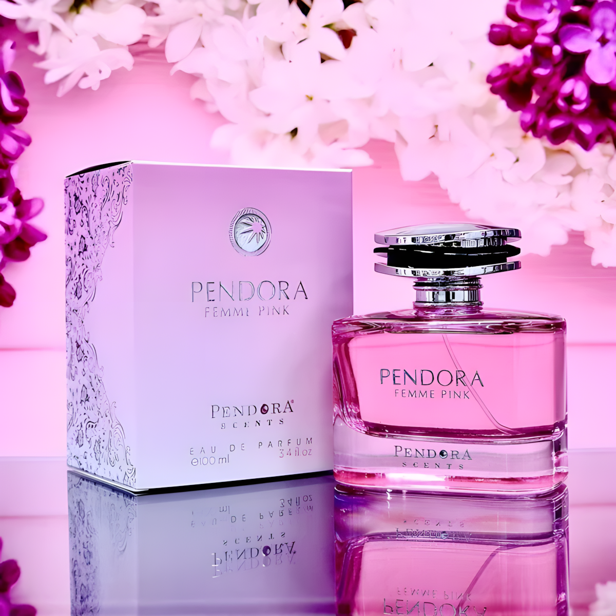 PENDORA FEMME PINK بديل فرزاتشي برايت كريستال (100ml ستاتي)
