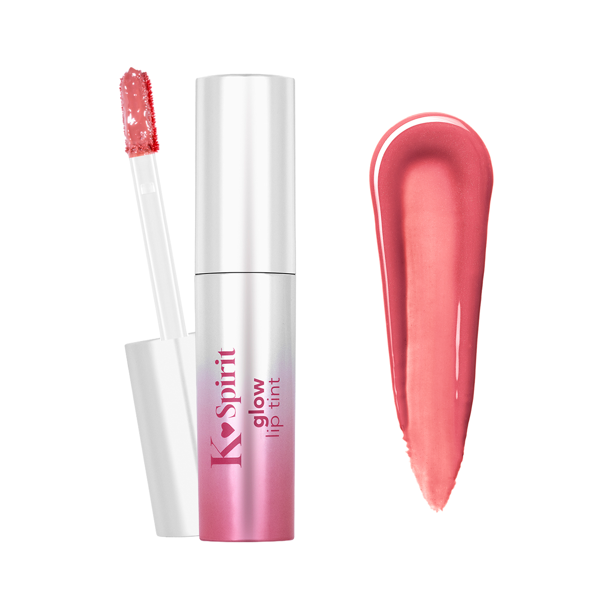 K-Spirit Glow Lip Tint ليب تينت لامع ومرطّب من فلورمار