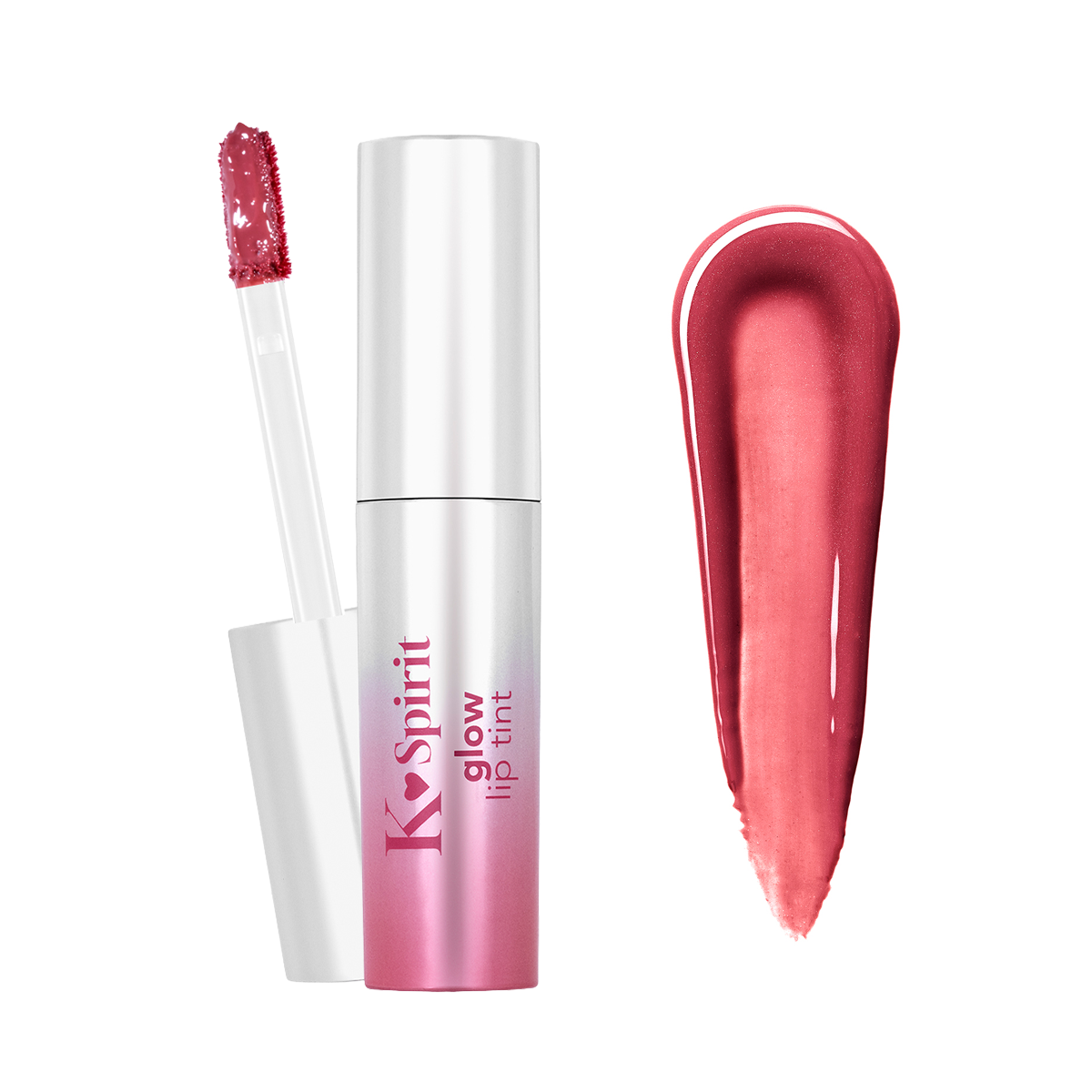 K-Spirit Glow Lip Tint ليب تينت لامع ومرطّب من فلورمار