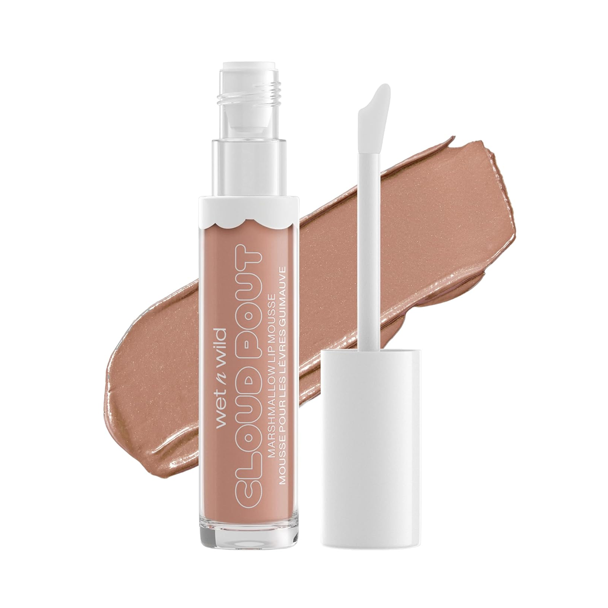 Wet n Wild Cloud Pout Marshmallow Lip Mousse – Fluffernutter - 1111926E موس شفاه مارشميلو