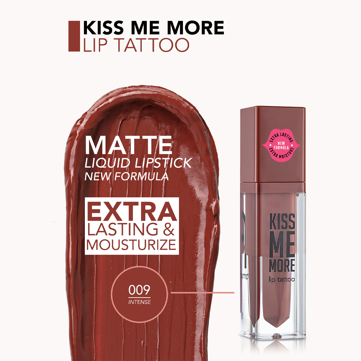 Kiss Me More Lip Tattoo – New فلورمار أحمر شفاه سائل