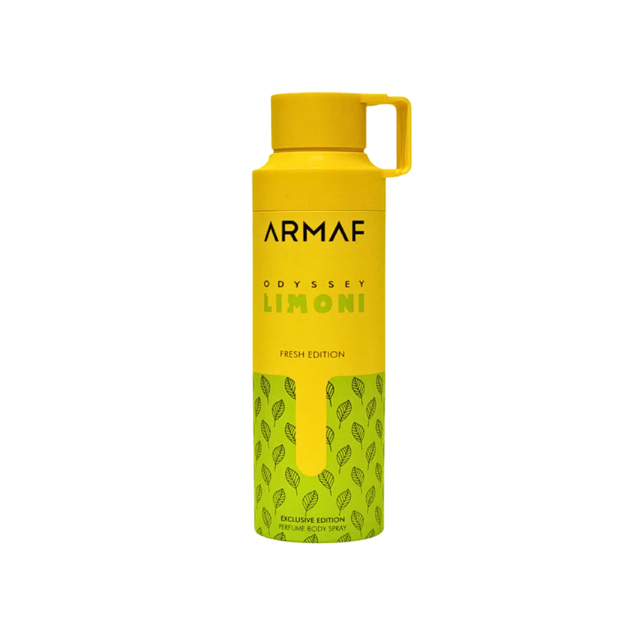 ARMAF ODYSSEY LIMONI - body spray أرماف اوديسي ليمون - سبراي للجسم (200مل رجالي)