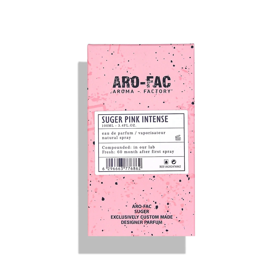 Aro-Fac SUGER PINK INTENSE يشبه عطر يارا (100مل ستاتي)