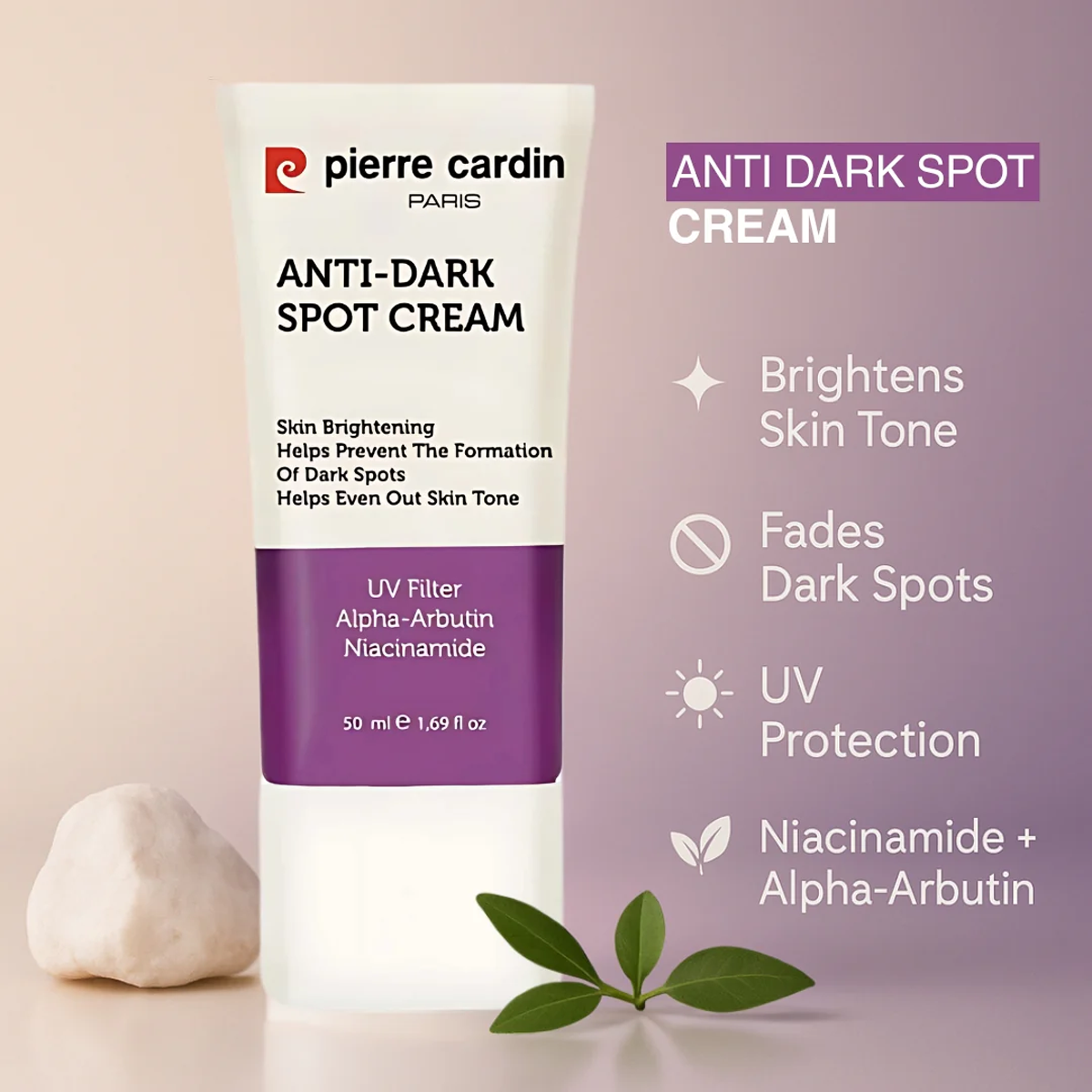 PIERRE CARDIN - Anti-Dark Spot Cream 50ml كريم لعلاج وتفتيح البقع الداكنة