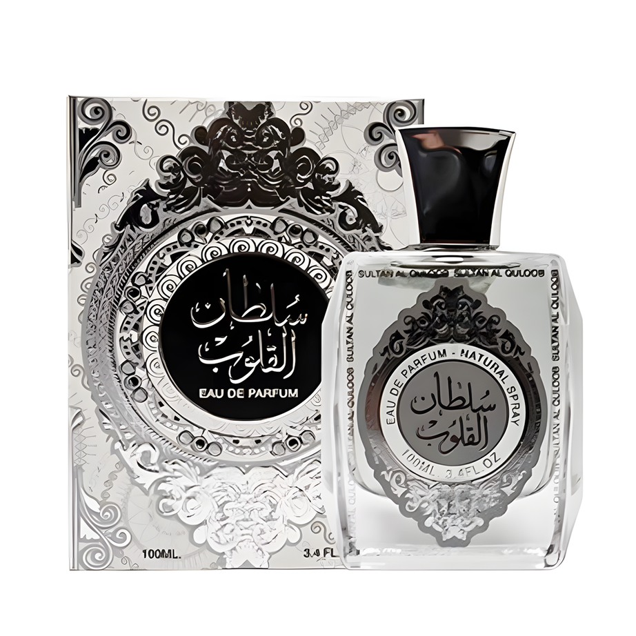 Sultan Al Quloob Silver سلطان القلوب من أرض الزعفران (100مل للجنسين)