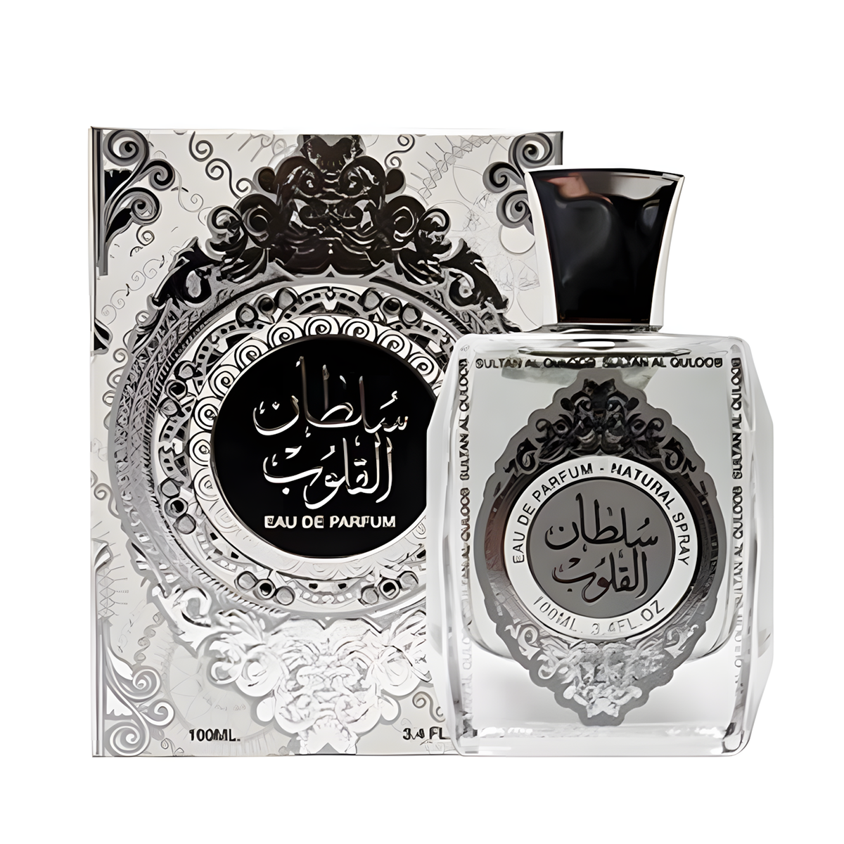 Sultan Al Quloob Silver سلطان القلوب من أرض الزعفران (100مل للجنسين)