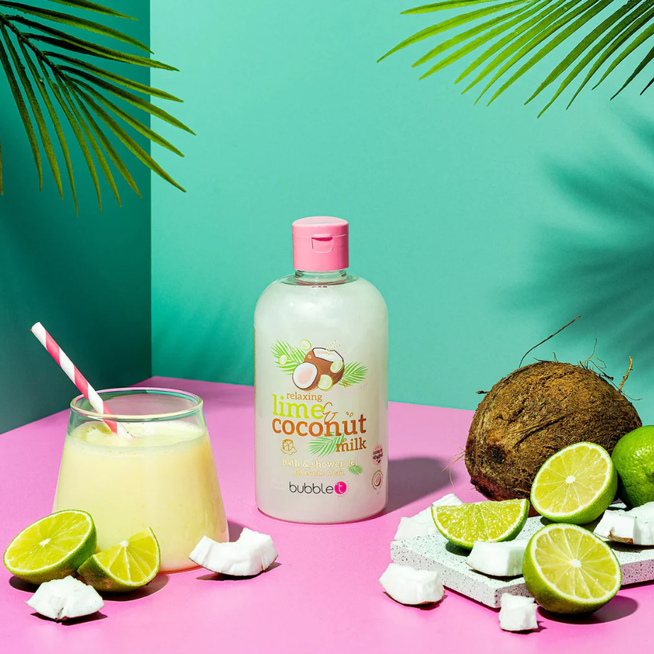 Bath & Shower gel (500ml) in coconut & lime - BT1001CC شاور جل جوز الهند والليمون