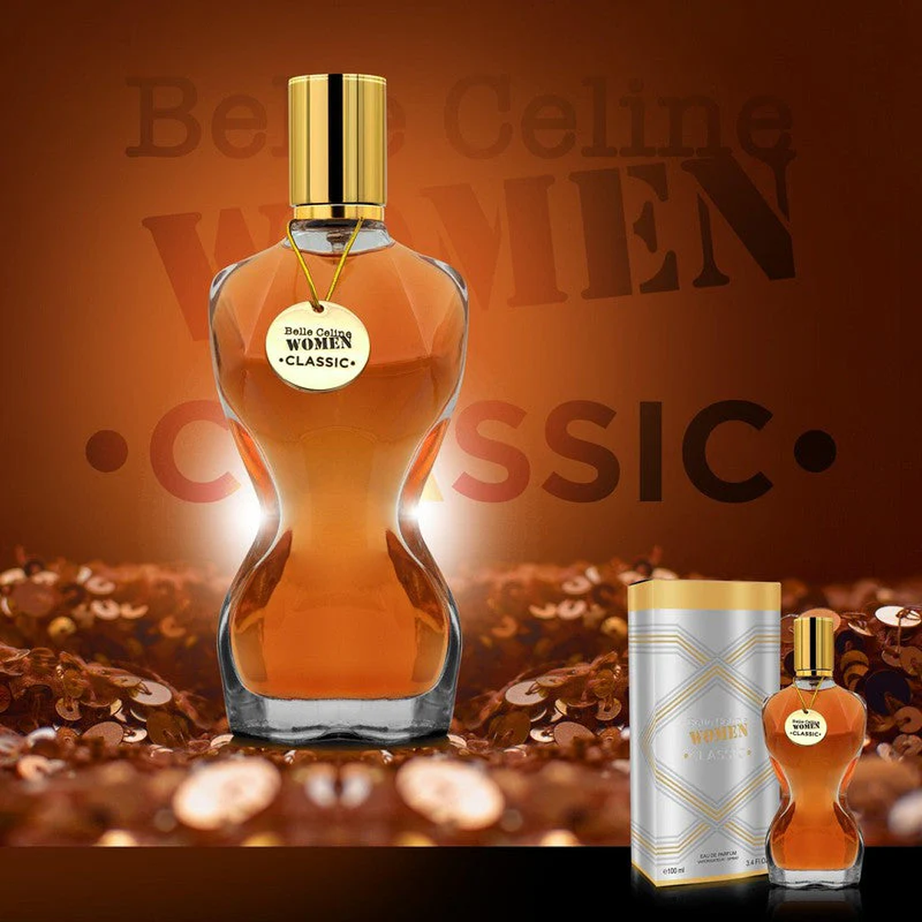 Belle Celine Women Classic بديل جان بول غوتييه كلاسيك ايسنس (100ML ستاتي)