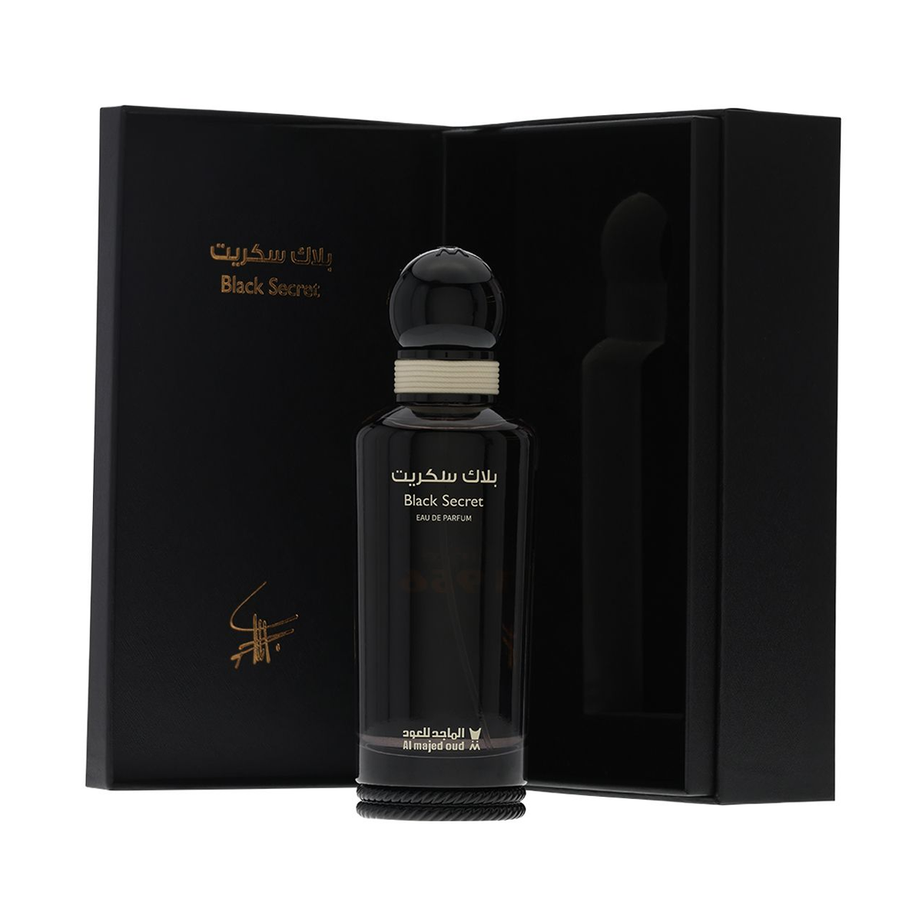 Black Secret Al Majed Oud بلاك سيكرت كلاسيك من الماجد للعود (150مل للجنسين)