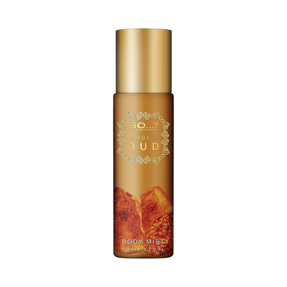 Body mist So...? Oud amber 150ml بودي سبلاش - معطر الجسم عنبر عود