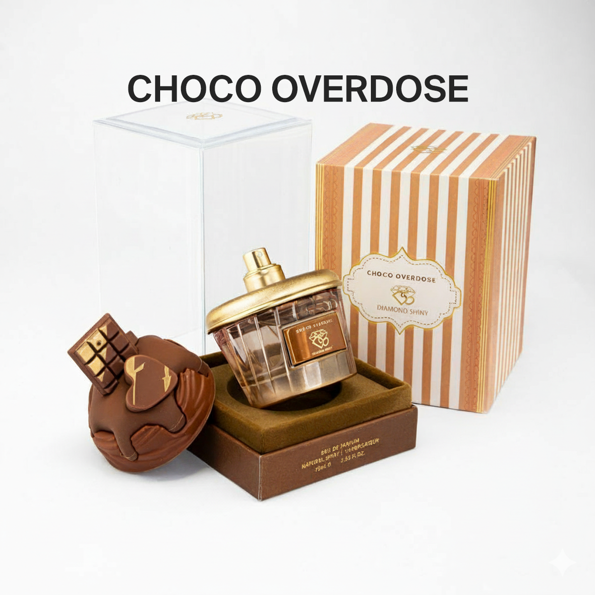 CHOCO OVERDOSE By DIAMOND SHINY تشوكو أوفردوز من دايموند شايني (75ml ستاتي)