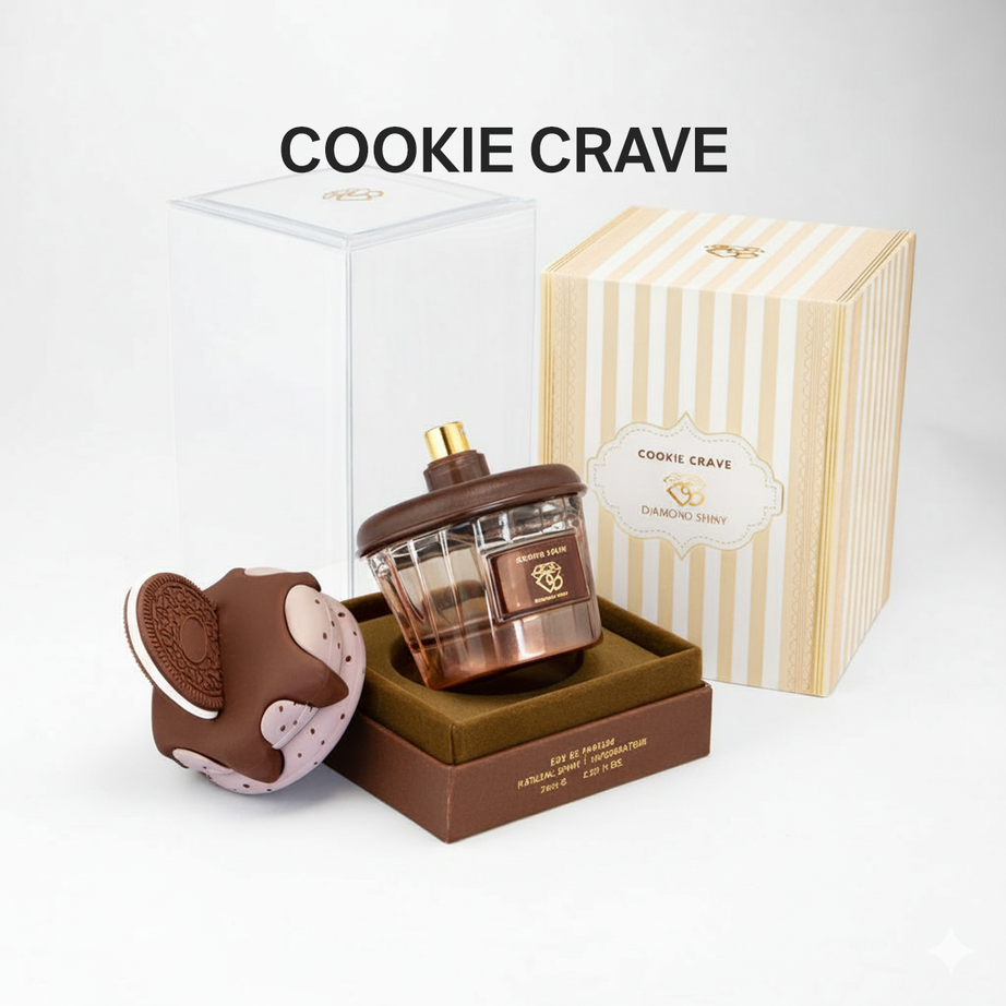 COOKIE CRAVE By DIAMOND SHINY كوكي كريف من دايموند شايني (75ml ستاتي)