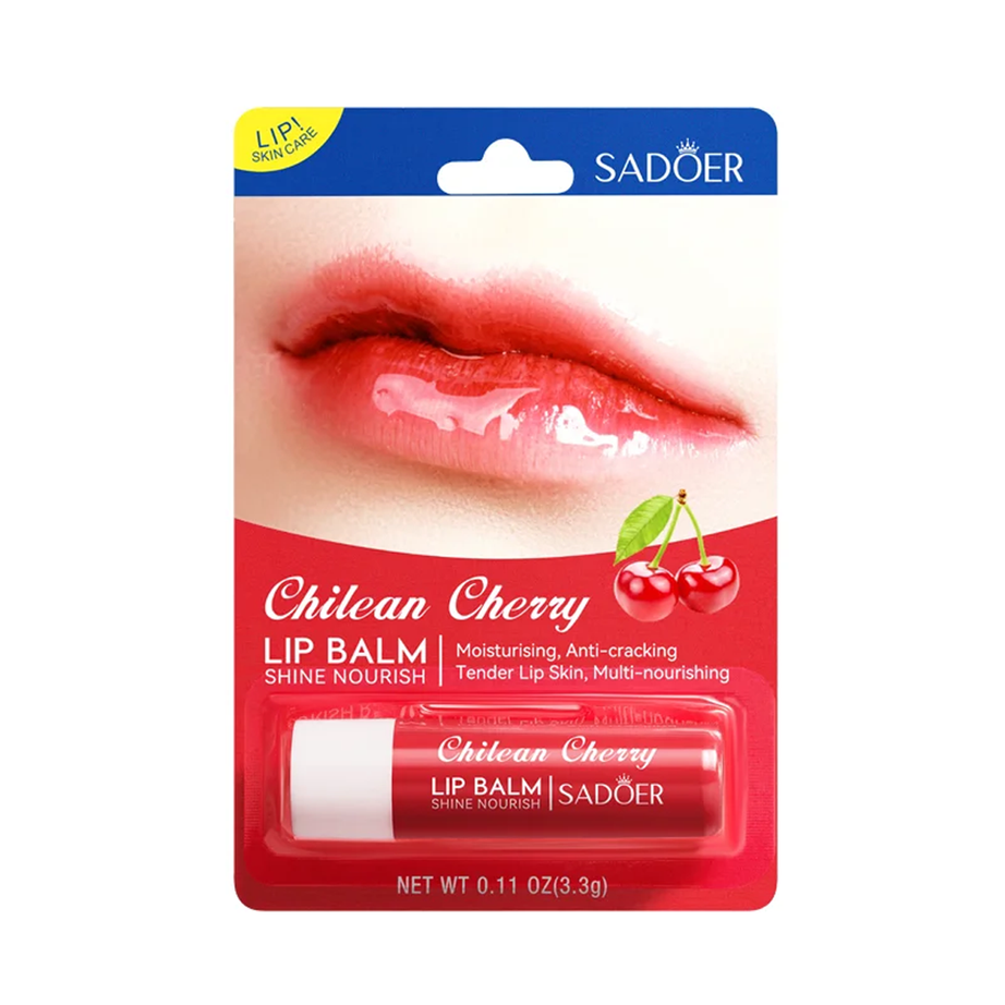 Chilean Cherry LIP BALM SHINE NOURISH مرطب شفاه بالكرز التشيلي