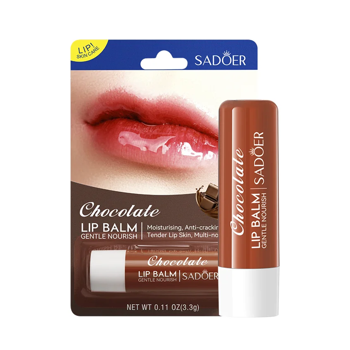 Chocolate LIP BALM GENTLE NOURISH مرطب شفاه بالشوكولاتة