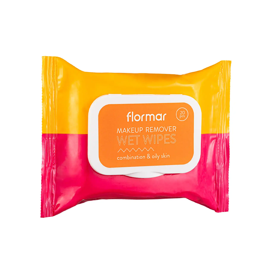 Makeup Remover Wet Wipes Combination & Oily Skin مزيل مكياج فلورمار