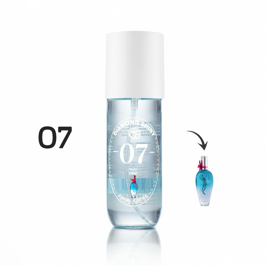 DIAMOND SHINY 07 سبلاش برائحة عطر اسكادا بورن ان باردايس (ستاتي 150مل)