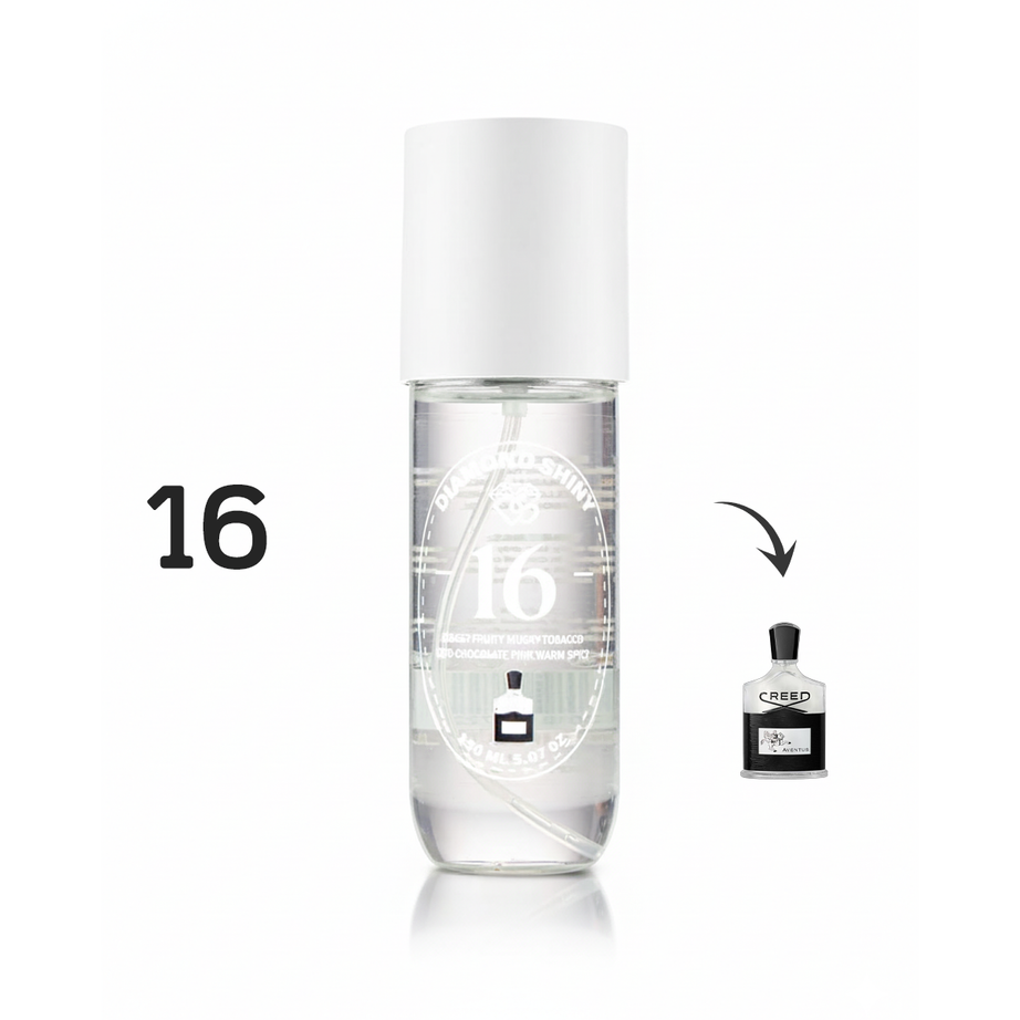 DIAMOND SHINY 16 سبلاش برائحة عطر كريد افينتوس (رجالي 150مل)