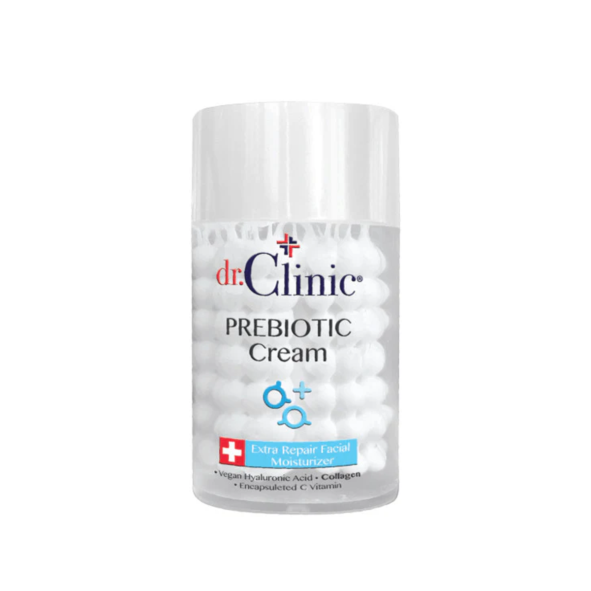 Dr. Clinic - Cream Extra Repair Facial Moisturizer 100ML د.كلينك | دكتور كلينيك كريم للوجه لترميم البشرة بالبكتيريا الحية