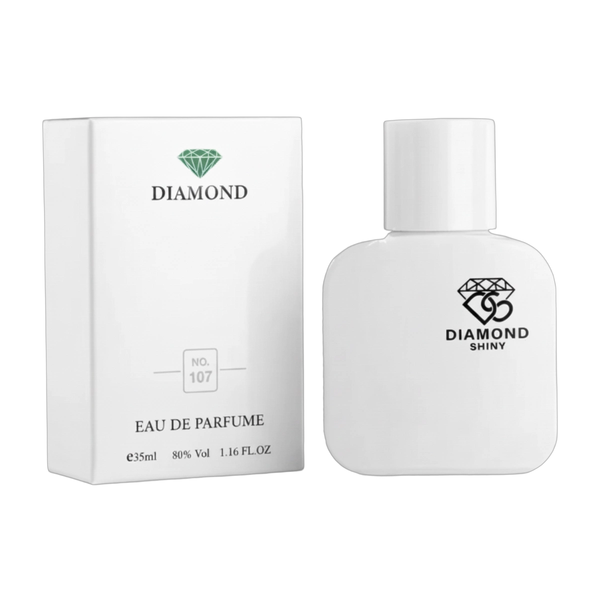 Diamond Shiny 107 بديل لاكوست الأبيض (30ml رجالي)