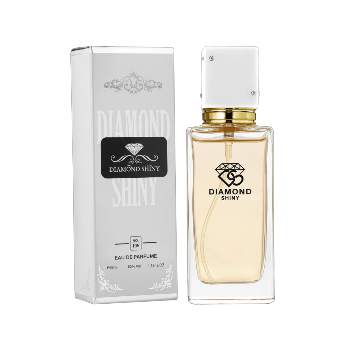 Diamond Shiny 195 يشبه عطر أنا الأبيض (30ml للجنسين)