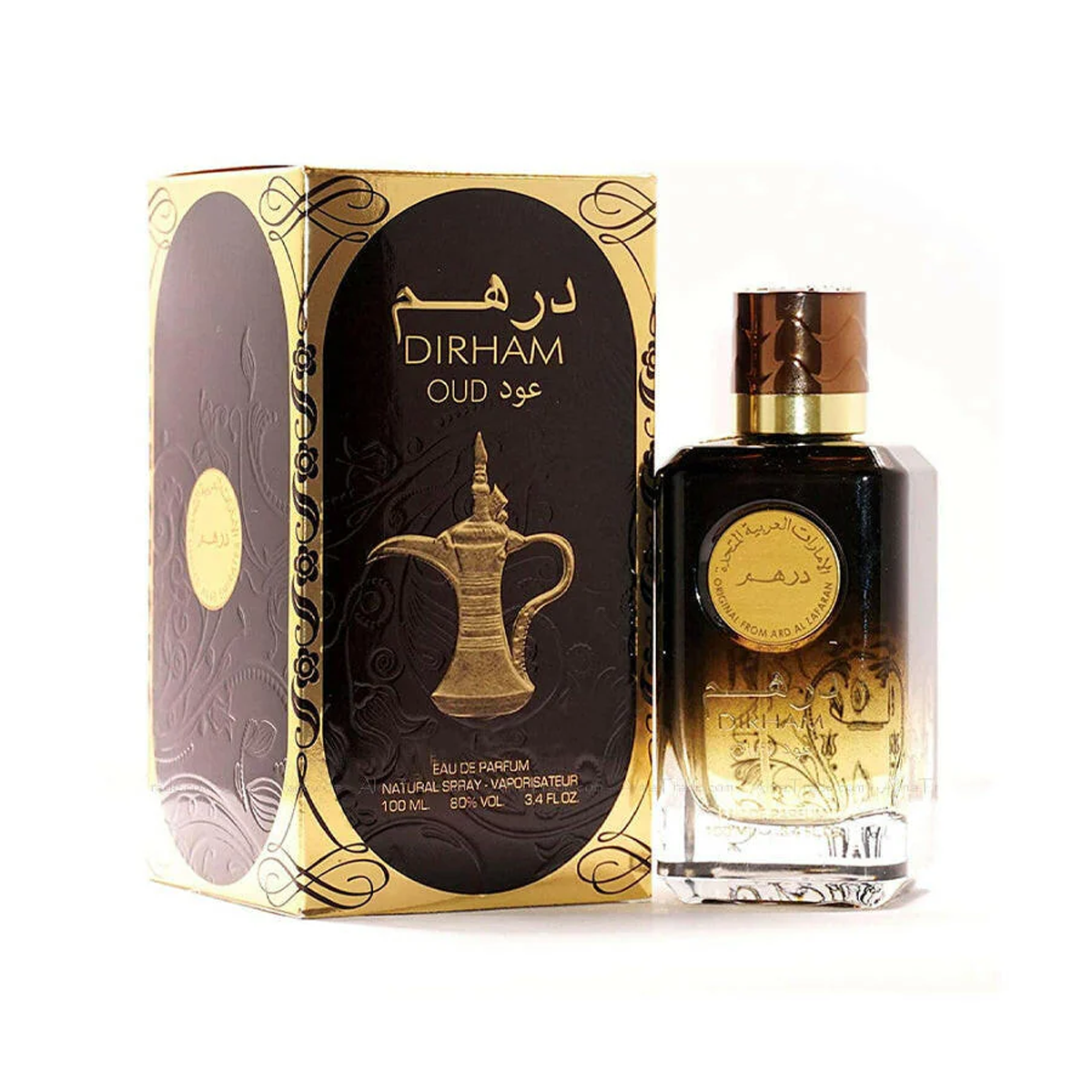 Dirham Oud By Ard Al Zaafaran درهم عود من أرض الزعفران (100مل رجالي)