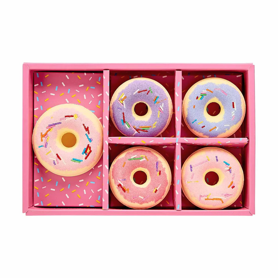 Donut Set bath fizzer set - SW1014 مجموعة قنابل الاستحمام الدونات العطرية