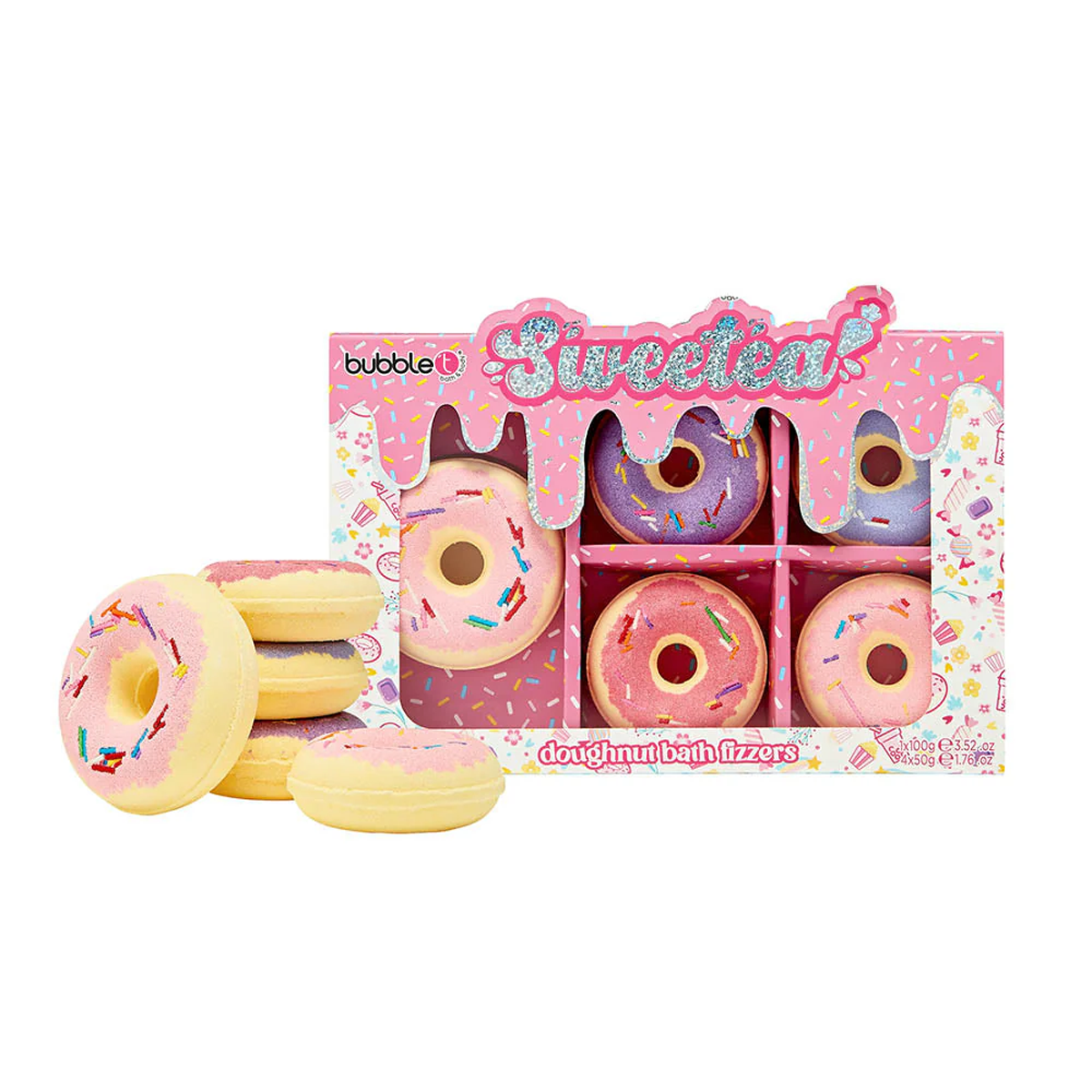 Donut Set bath fizzer set - SW1014 مجموعة قنابل الاستحمام الدونات العطرية