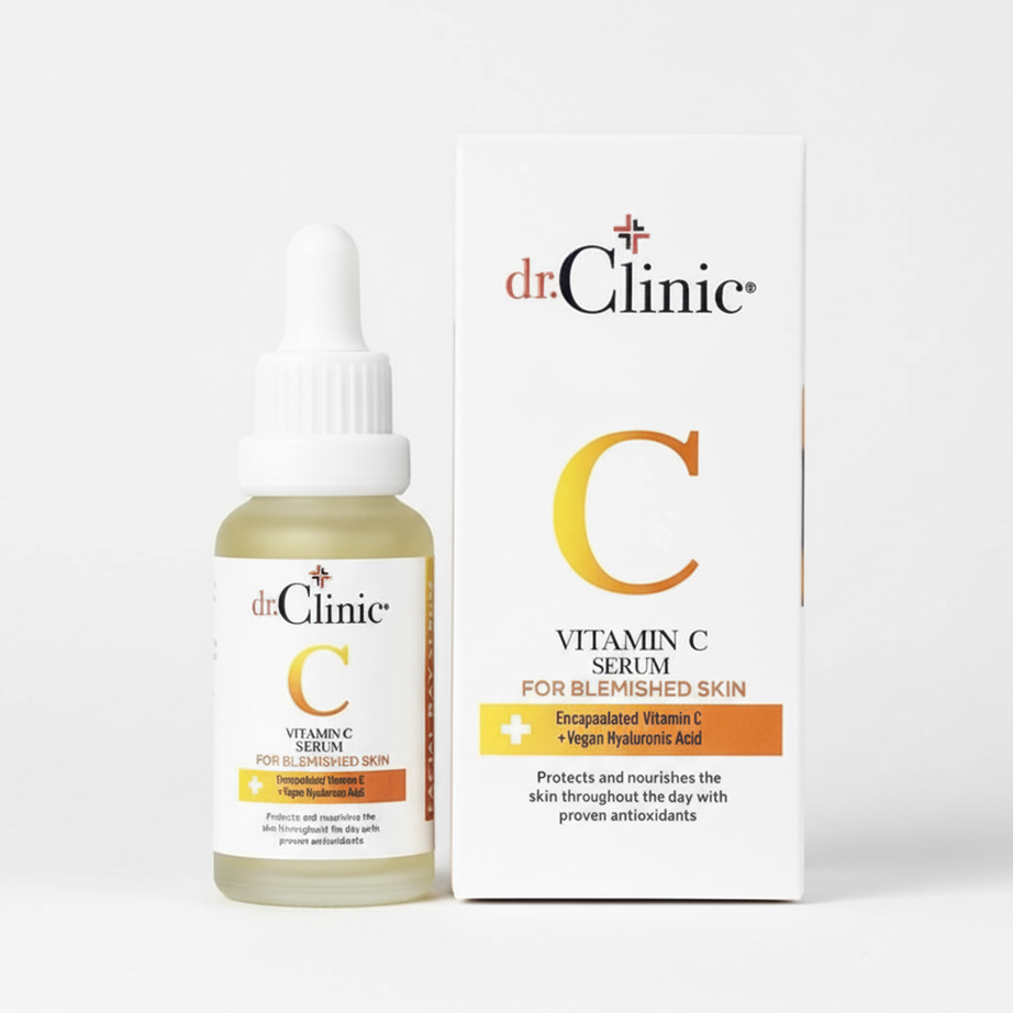 Dr. Clinic - Vitamin C Facial Day Serum د.كلينك | سيروم فيتامين سي لتفتيح الوجه