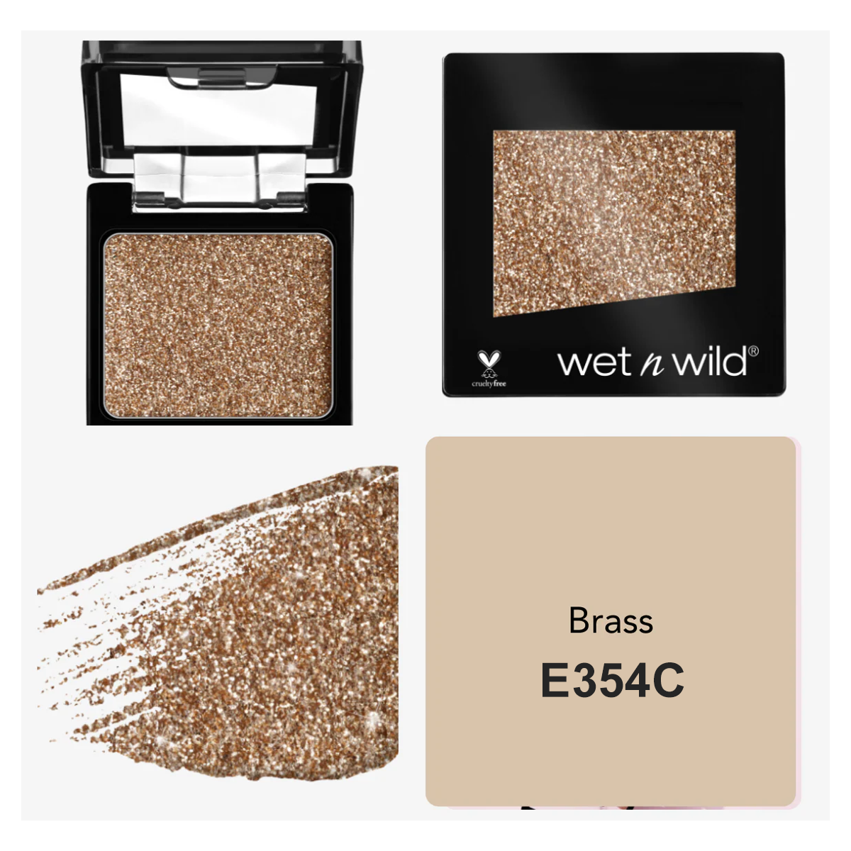wet n wild Color Icon Glitter Single - E354C ظلال عيون جليتر لامع كولر ايكون من ويت ان وايلد