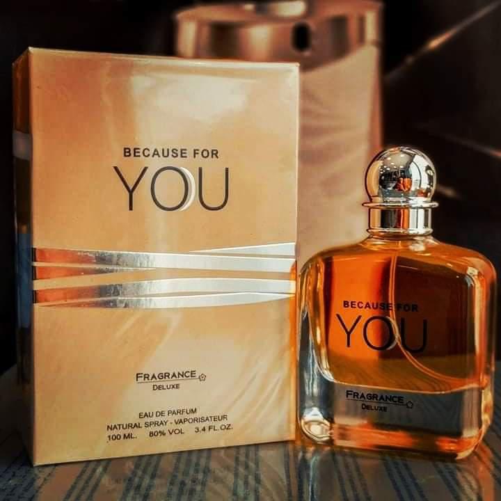 BECAUSE FOR YOU بديل سترونجر وذ يو ارماني (100ml ستاتي)