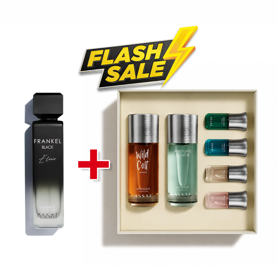 فلاش سيل عطرين (Assaf Bakhur Collection + Frankel Black Elixir)