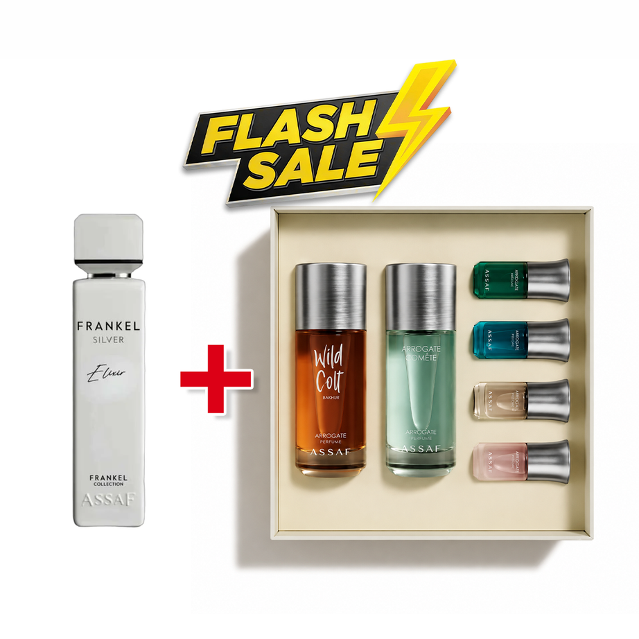 فلاش سيل عطرين (Assaf Bakhur Collection + Frankel Silver Elixir Assaf)