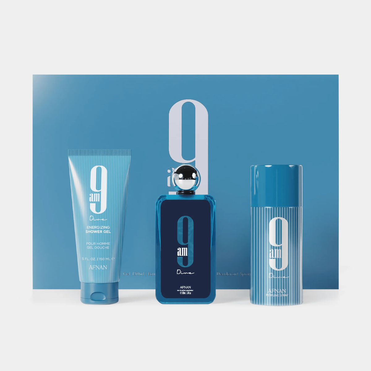 GIFT SET 9AM DIVE بكج (رجالي 100ml)