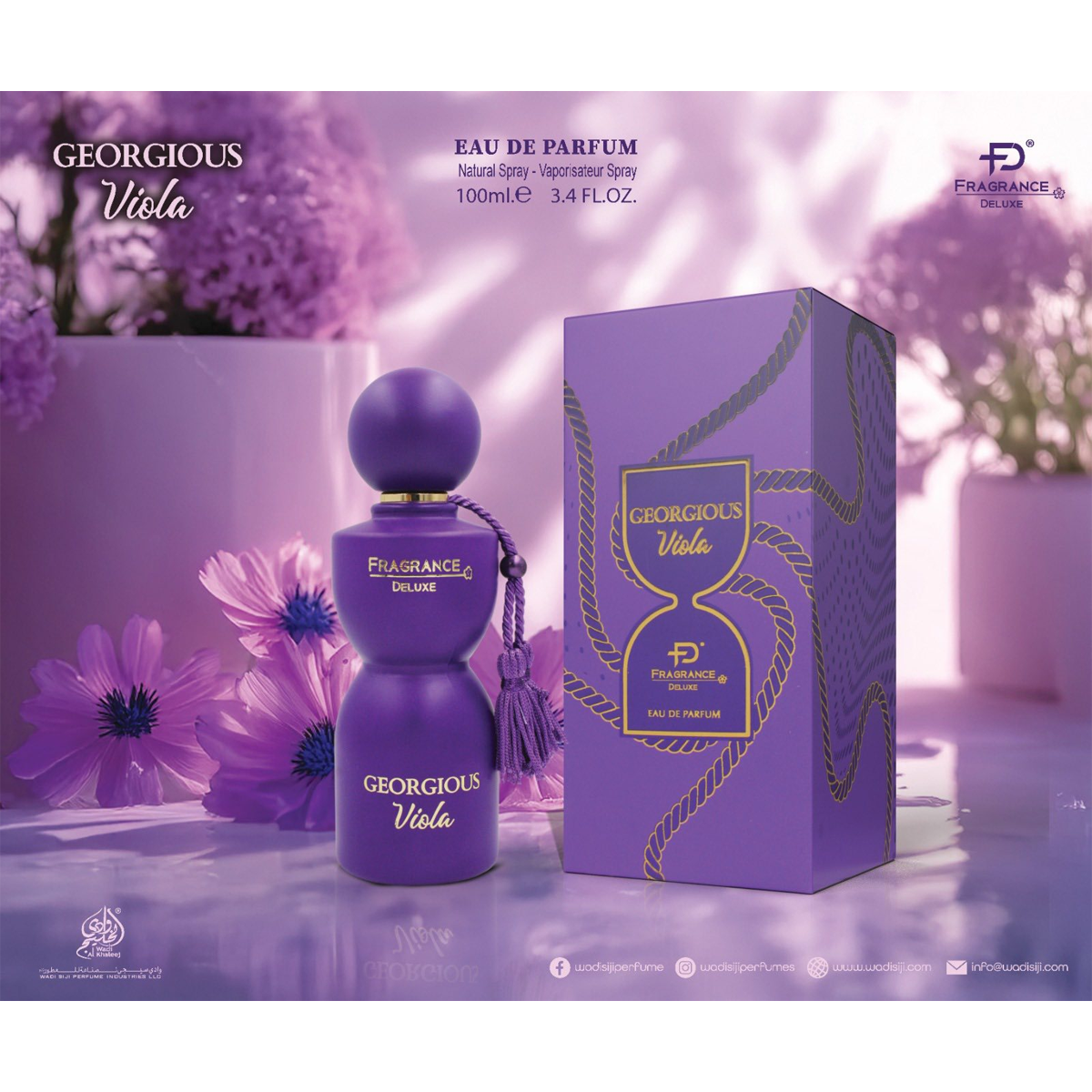 Georgious Viola بديل عطر لافيرن جورجينا (100ml ستاتي)