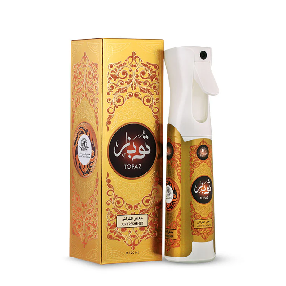 Hamidi TOPAZ Air & Fabric Freshener 320ml معطر جو وفرش توباز