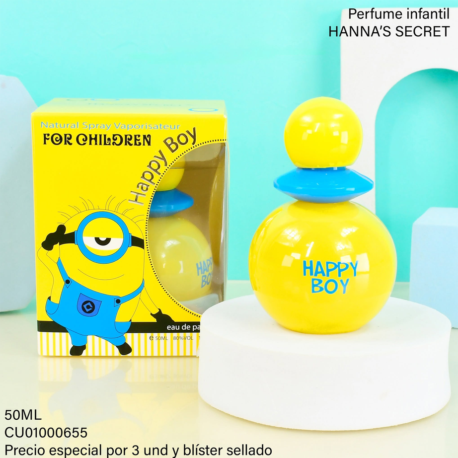 HANNA'S SECRET For Children Happy Boy – 50ML عطر أطفال للأولاد