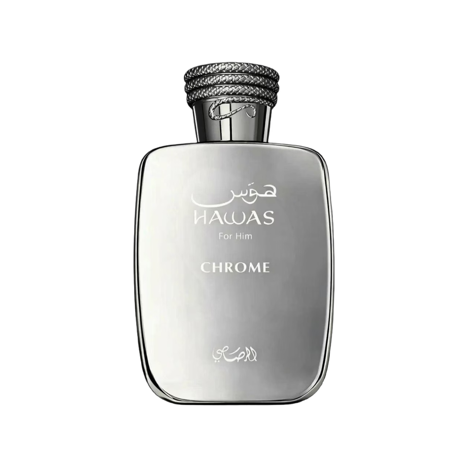 Hawas Chrome Rasasi هوس كروم من الرصاصي (100ml رجالي)