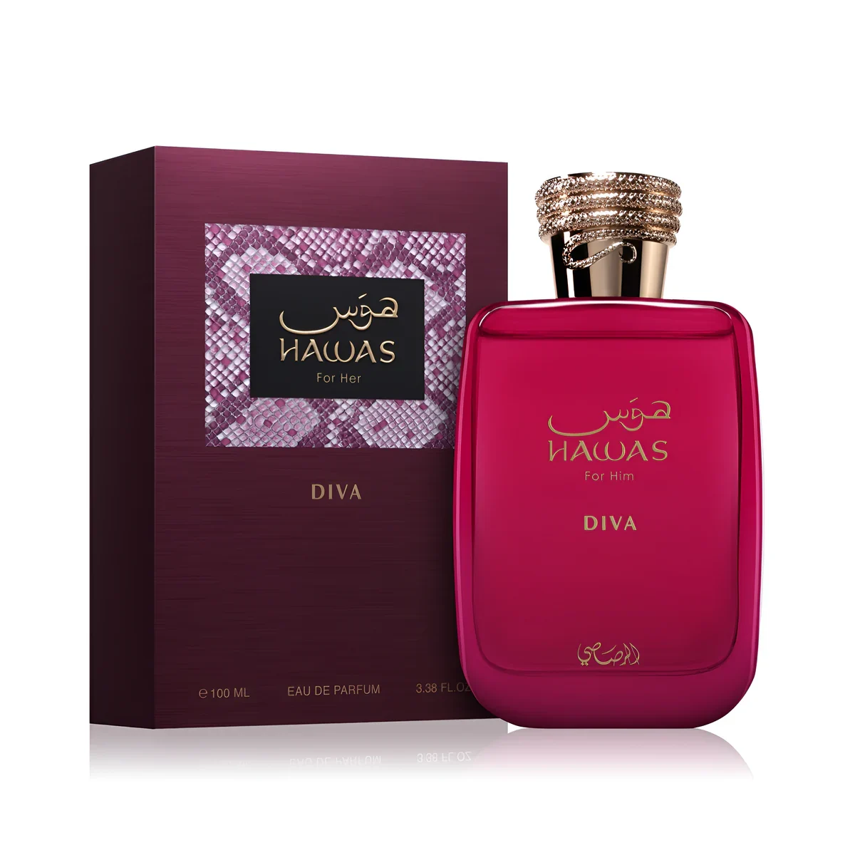 Hawas Diva Rasasi هوس ديفا من الرصاصي (100ml ستاتي)