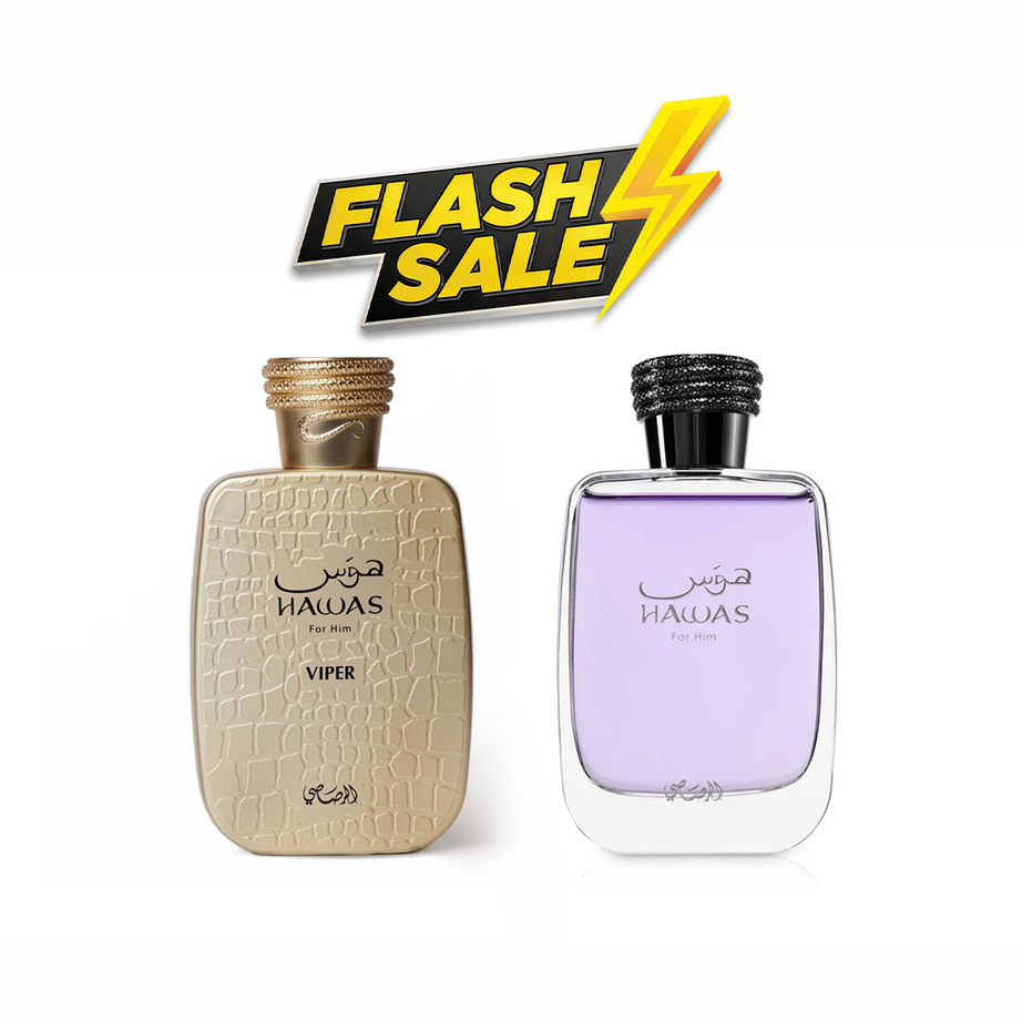 فلاش سيل عطرين (HAWAS For Him + Hawas Viper)