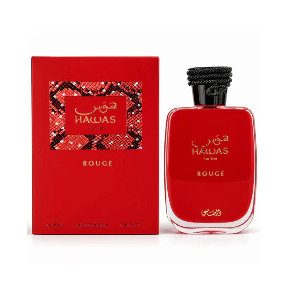 Hawas Rouge Rasasi هوس روج من الرصاصي (100ml ستاتي)