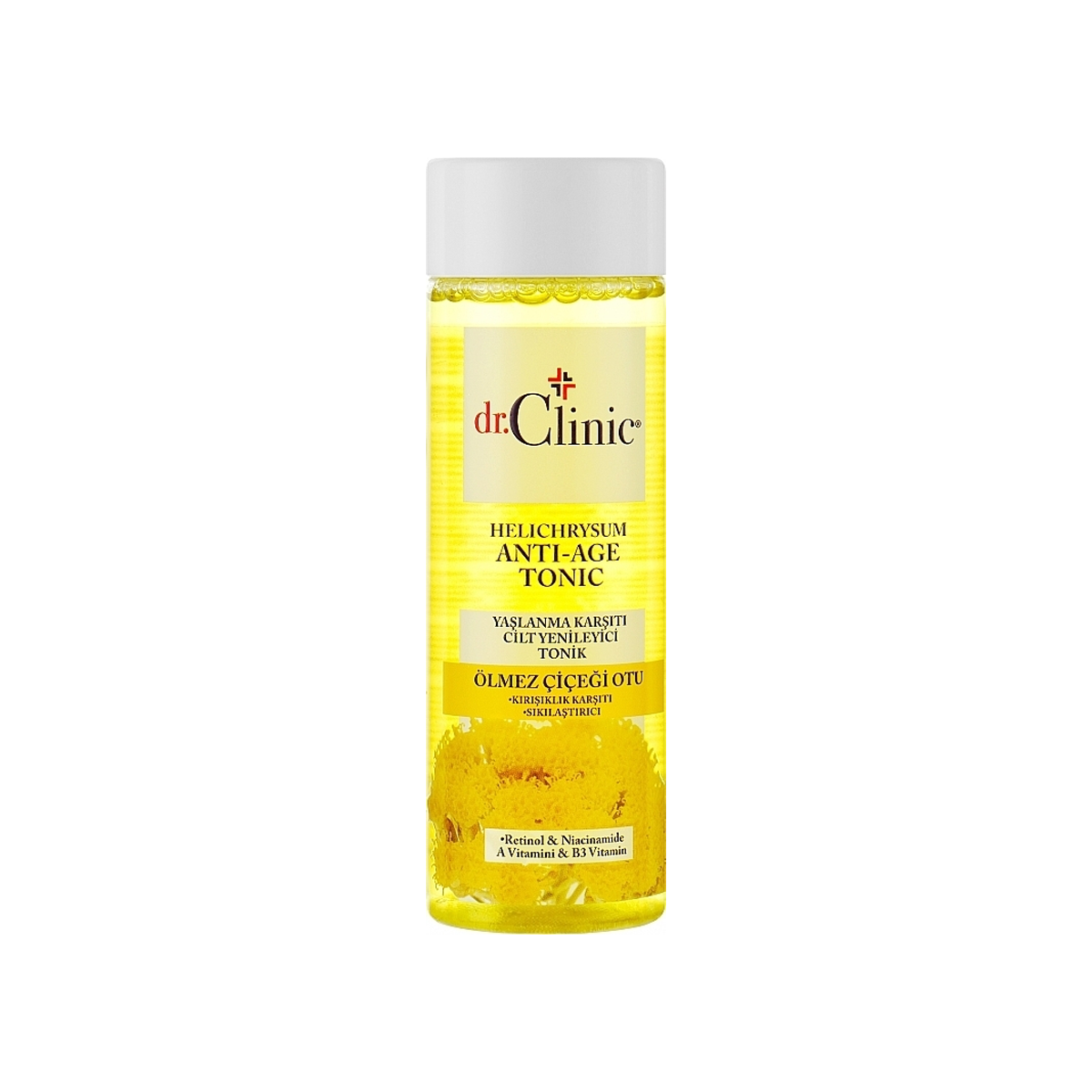 Dr. Clinic - Helichrysum Anti-Age Face Tonic 150ml د.كلينك | مضاد للشيخوخة زهرة الخلود