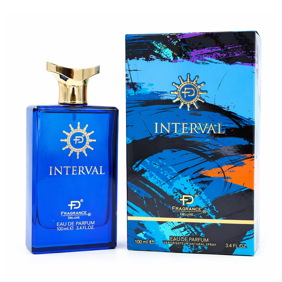 INTERVAL By Fragrance Deluxe بديل انترلود امواج (100ml رجالي)